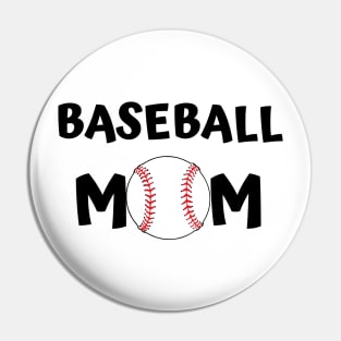 Baseball mom gift Pin