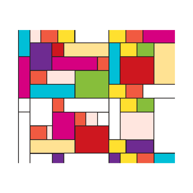 Mondrian Minimalist by timegraf