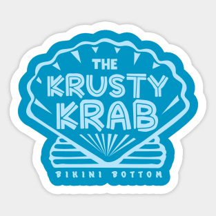 SpongeBob Krusty Krab Sticker - The Official Krabby Patty Home Decal For Fans