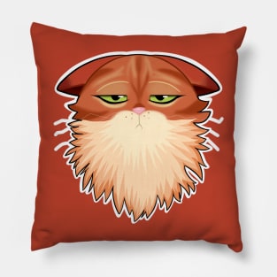 tired puss Pillow