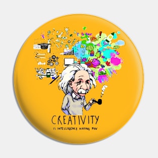 Creative Genius Pin