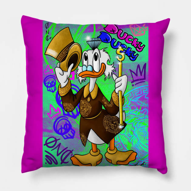 CHOCODUCK Pillow by ONC