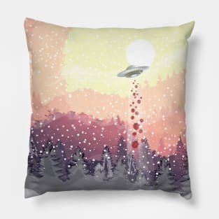 Christmas UFO Pillow