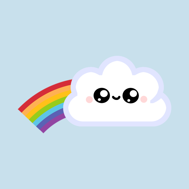 Discover Kawaii Cloud - Cloud - T-Shirt