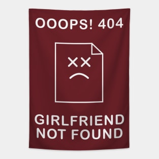 Girlfriend Not Found Tapestry