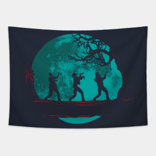 Thriller Moonwalk Tapestry