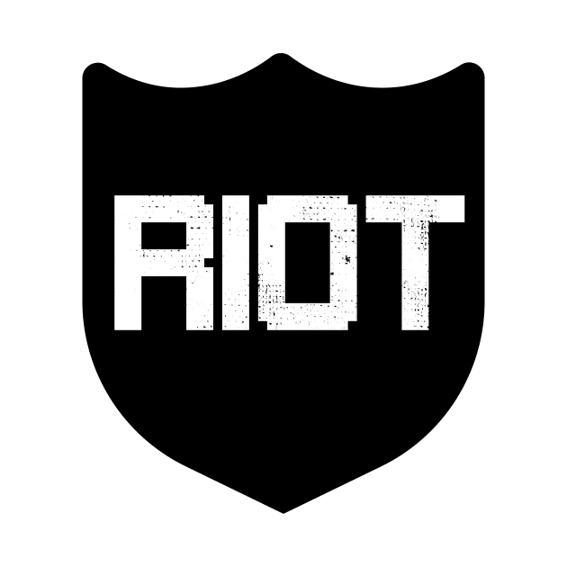 Riot Black Shield Design by Bazzar Designs