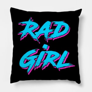 Rad Girl Pillow