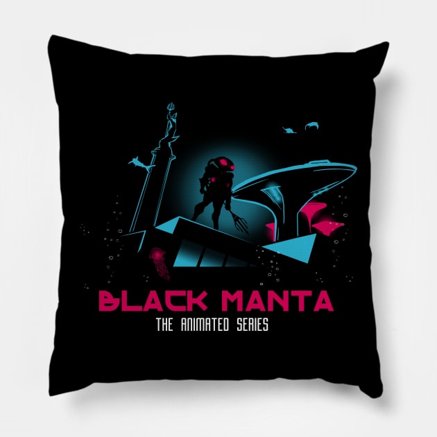 Animated Manta Pillow by AndreusD