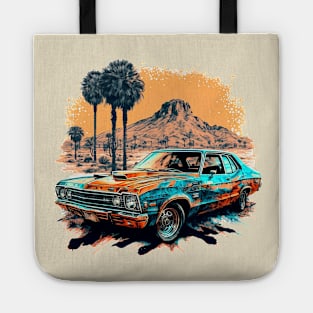 70s Desert Muscle Car Tote