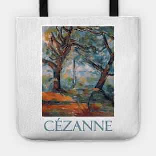 Les Grands Arbres by Paul Cezanne Tote