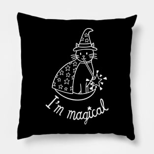 I'm Magical (white) Pillow