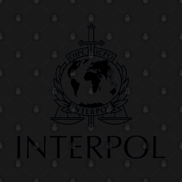 INTERPOL International Criminal Police Organization by EphemeraKiosk