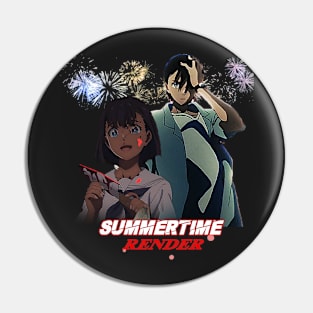 Summertime Render ''FIREWORKS'' Anime Manga Pin