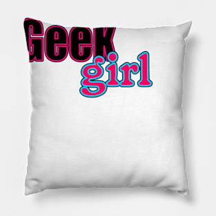 Geek Girl Pillow