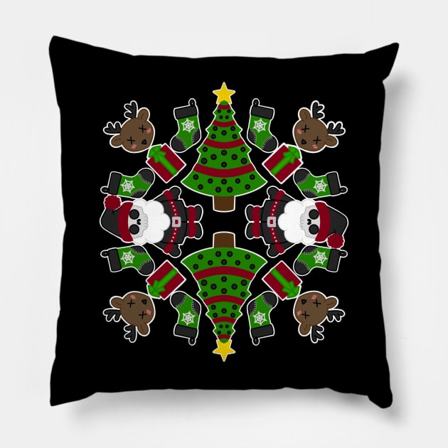 Holiday Gloom Pillow by VanGoth