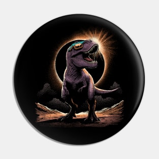 Solar Eclipse Rex: A Dino's View of the Cosmos Pin