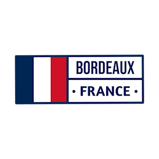 Bordeaux France Flag T-Shirt