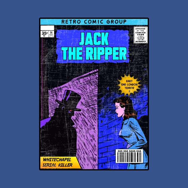 JACK THE RIPPER RETRO STYLE by theanomalius_merch