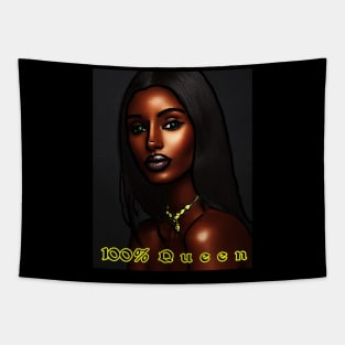 100% Chocolate Queen 2023 Tapestry