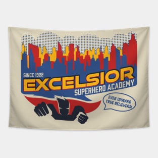 Excelsior Superhero Academy Tapestry