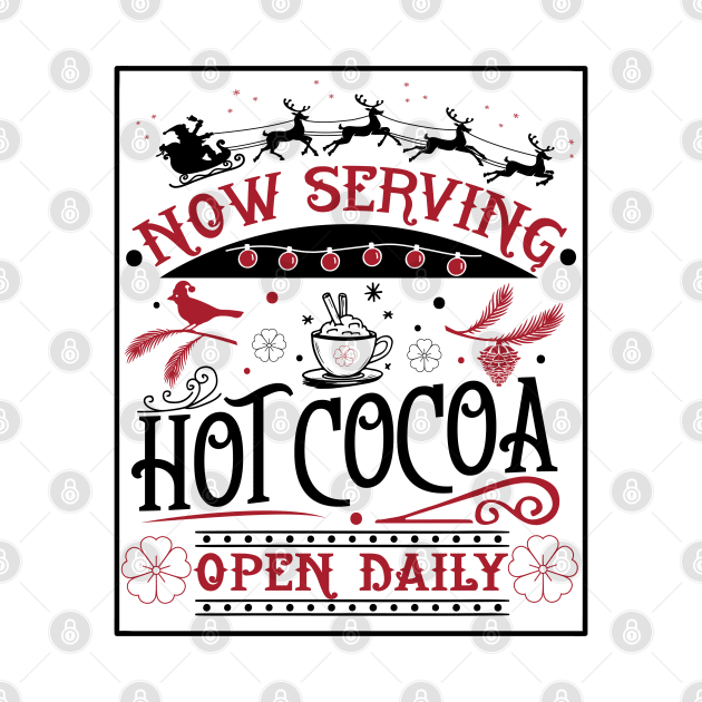 Now serving hot cocoa open daily by SylwiaArt