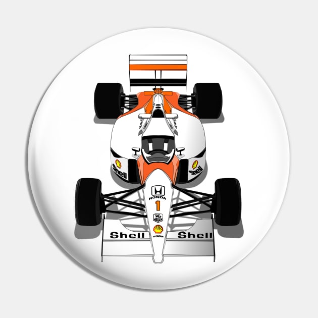 Retro F1 MP4 Car