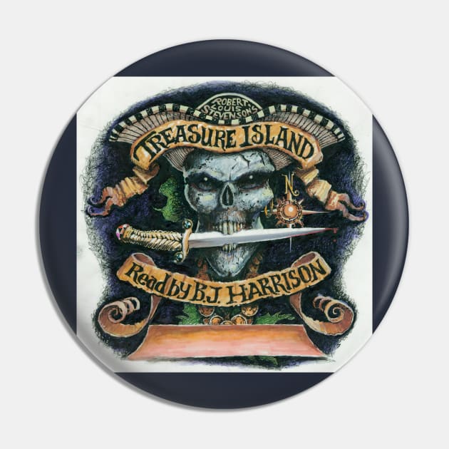 Treasure Island Pin by ClassicTales