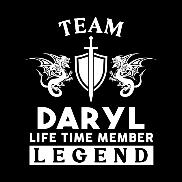 Daryl Name T Shirt - Daryl Life Time Member Legend Gift Item Tee by unendurableslemp118