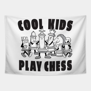 Chess game characters Tapestry