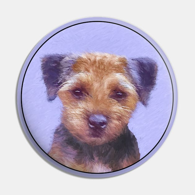 Border Terrier Pin by Alpen Designs