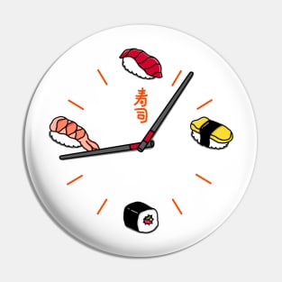 Time for Sushi Pin