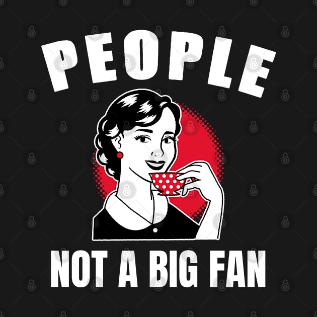 Funny Sarcastic Quote Saying People Not a Big Fan by BuddyandPrecious