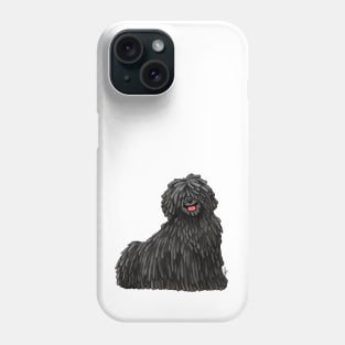 Dog - Puli - Black Phone Case