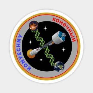 RELATIVITY PODCAST: Konyechny Mission Patch Magnet