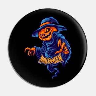 halloween character jack o lantern Pin