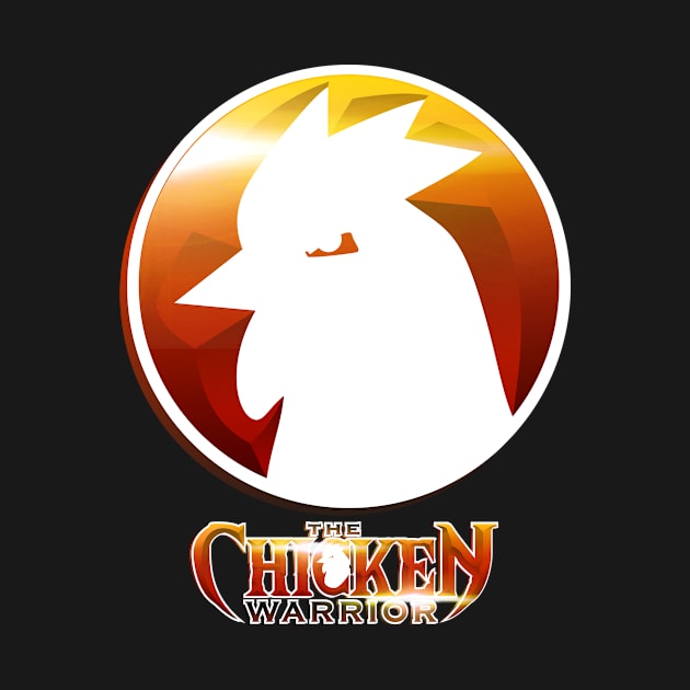 Chicken Warrior Logo and Title by ScienceWizardComics