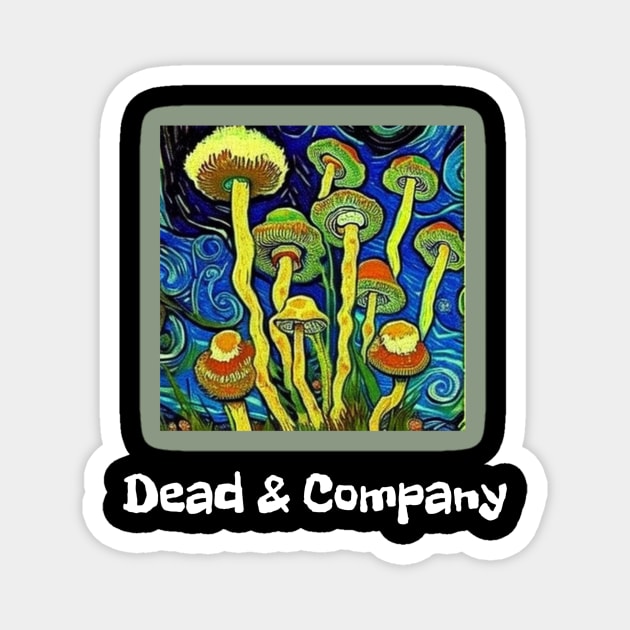 Dead and Company fan art Magnet by Walters Mom