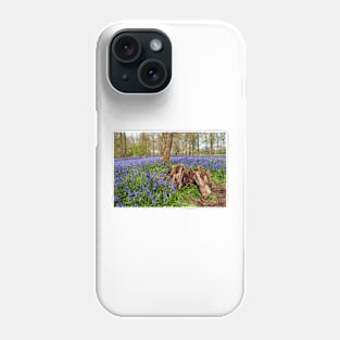 Bluebell Woods Greys Court Oxfordshire UK Phone Case