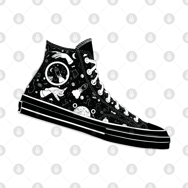 Space Converse Illustration by MickeyEdwards