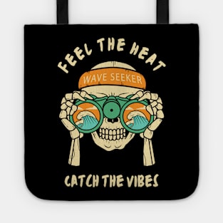 Summer Vibes: Catch the Heat, Feel the Energy Tote