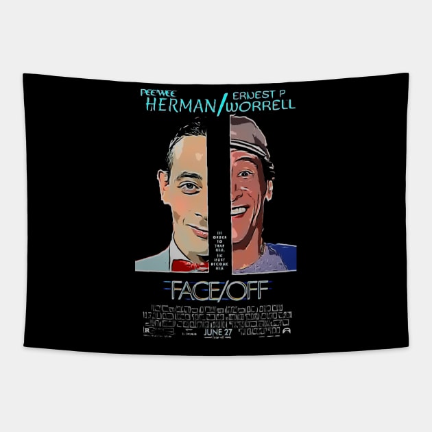 Face Off Re-Boot Tapestry by Nice wears