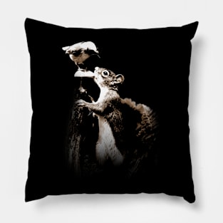 Urban Canine Carousel Chipmunk Delight, Tee Trendsetter Triumphs Pillow