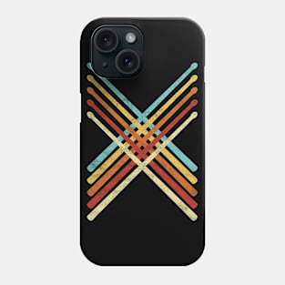 Retro Drum Stick - Drummer Phone Case