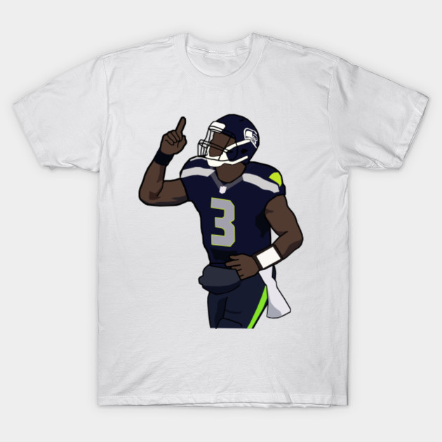 russell wilson seahawks tshirt