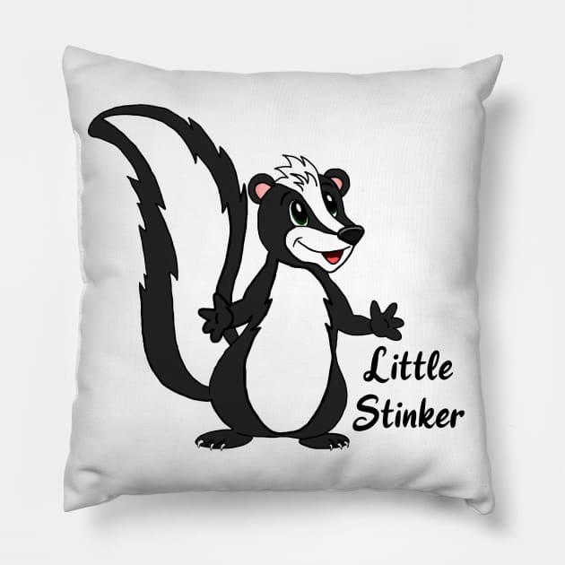 Little Stinker Pillow by imphavok