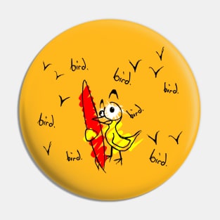 Surfin Bird Pin