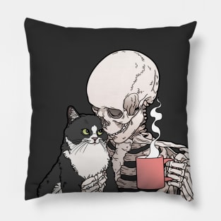 Cats & Coffee Pillow