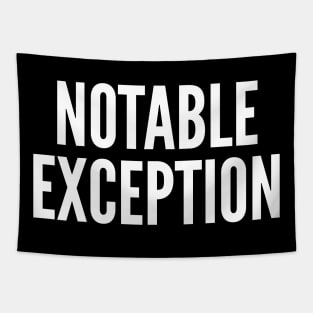 Notable Exception Tapestry