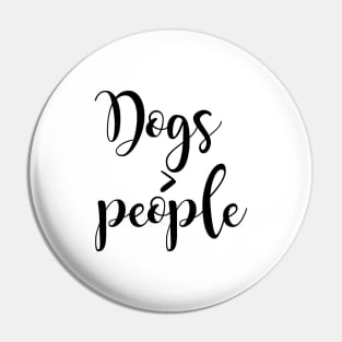 Dogs greater than people Pin